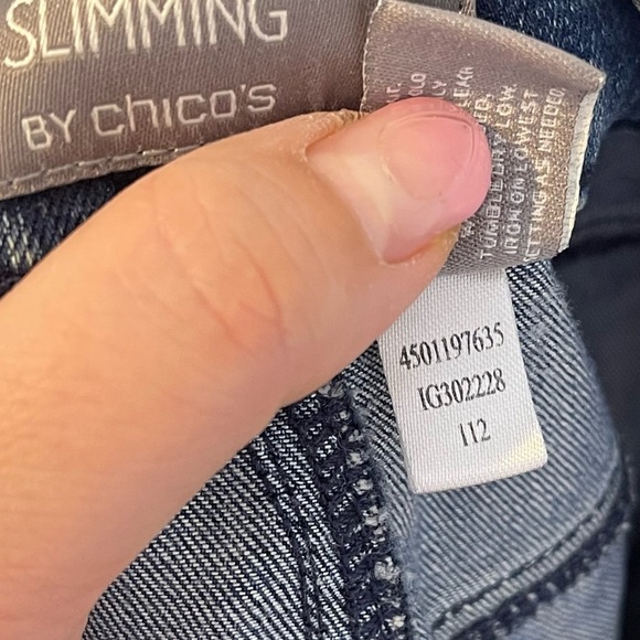 Chico's Women's So Slimming Capris Jeans Size 00 - Picture 9 of 11
